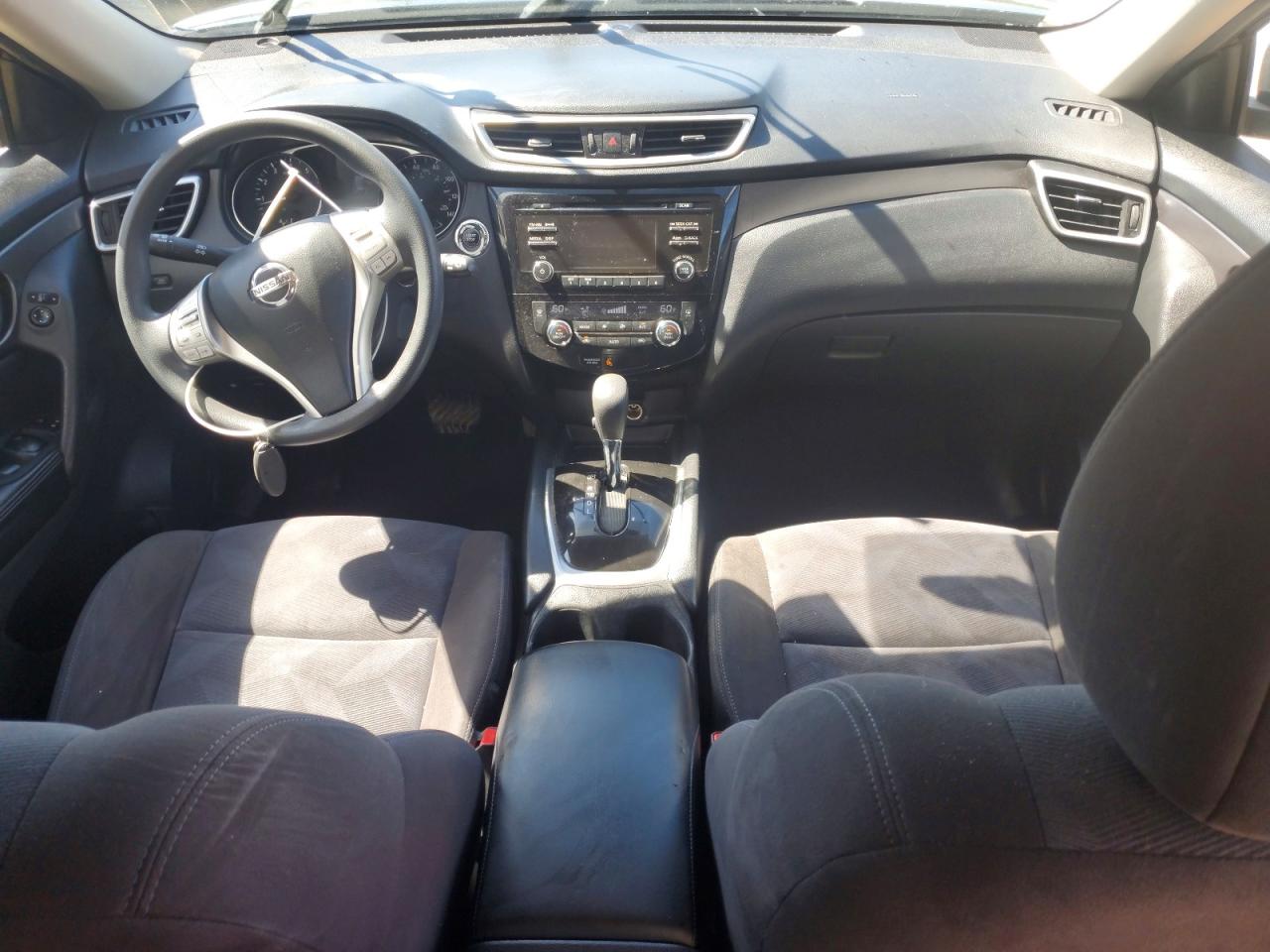 2015 Nissan Rogue Sv Black vin: KNMAT2MV3FP517080