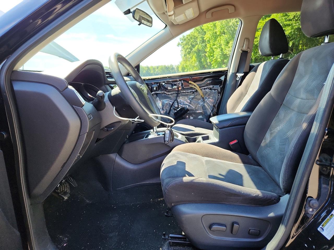 2015 Nissan Rogue Sv Black vin: KNMAT2MV3FP522568