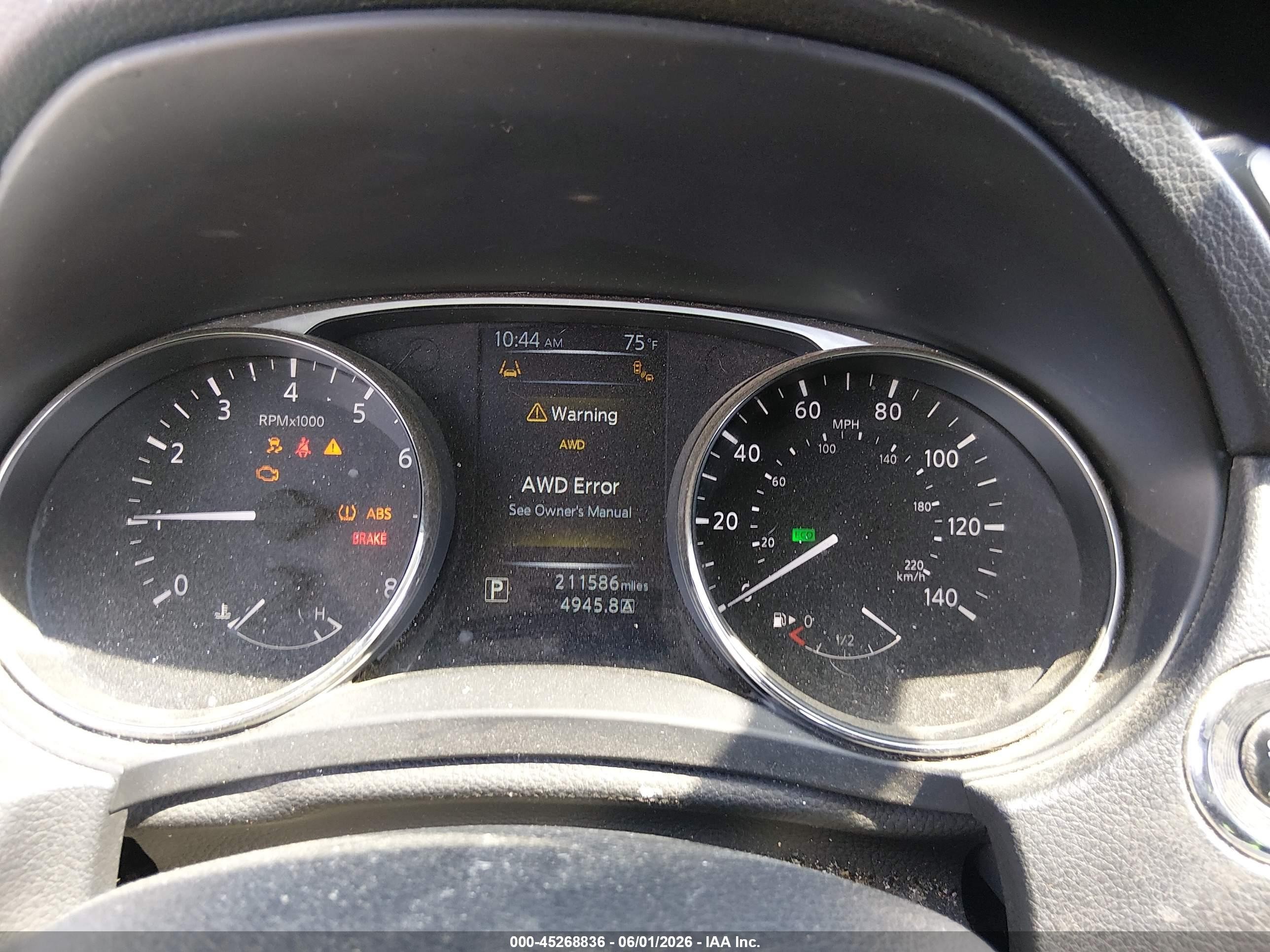 2015 Nissan Rogue Sv Gray vin: KNMAT2MV3FP524434
