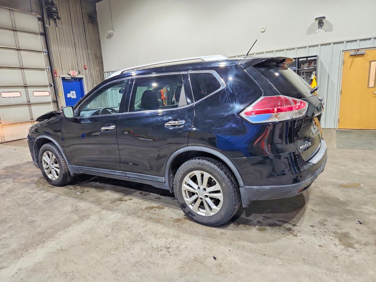 2015 Nissan Rogue Sv Black vin: KNMAT2MV3FP525423