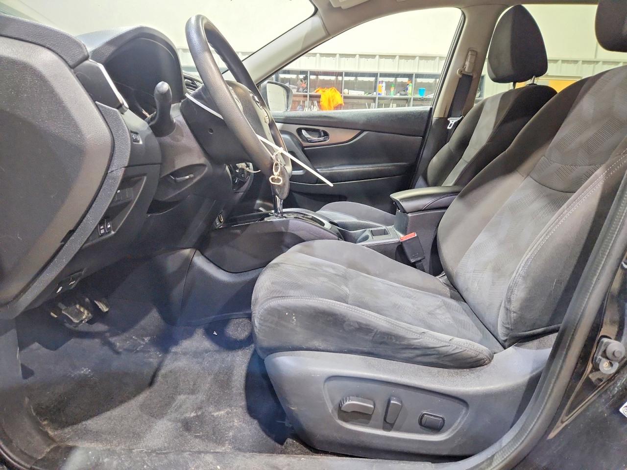 2015 Nissan Rogue Sv Black vin: KNMAT2MV3FP525423