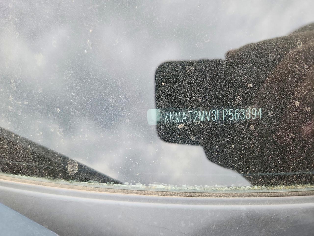 2015 Nissan Rogue S Blue vin: KNMAT2MV3FP563394