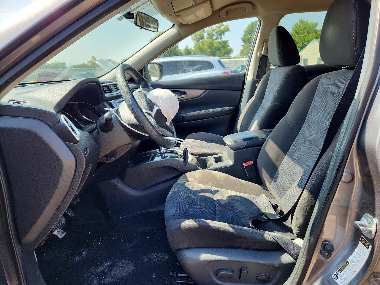 2015 Nissan Rogue Sv Silver vin: KNMAT2MV3FP566280