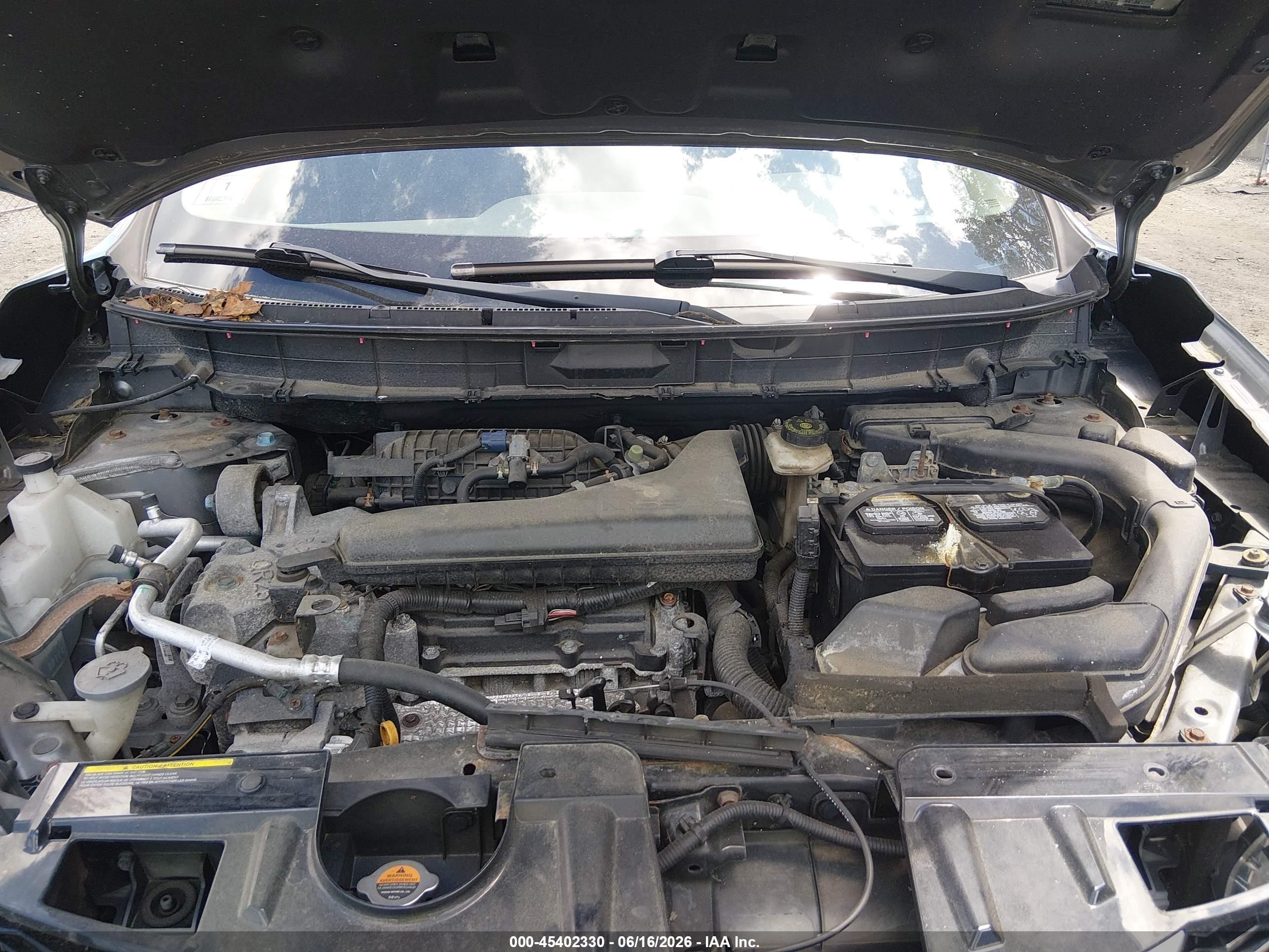 2015 Nissan Rogue S Gray vin: KNMAT2MV3FP576355