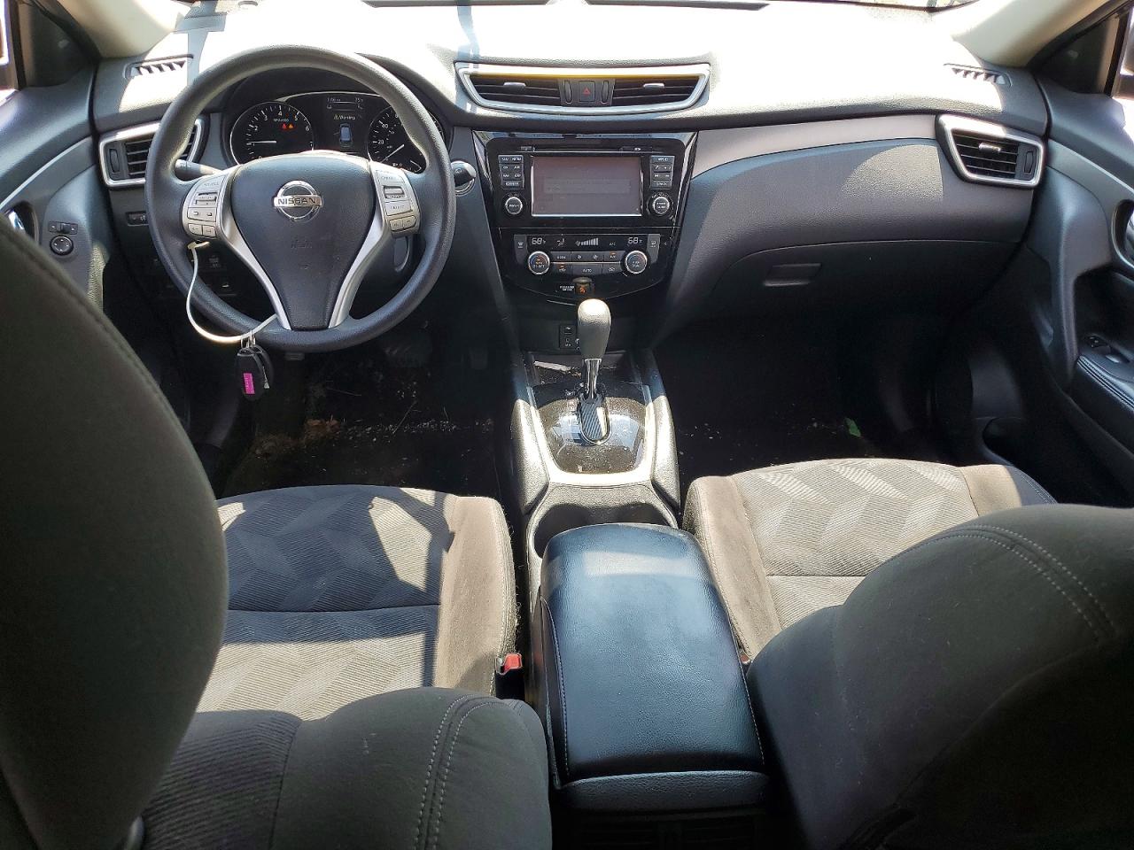 2015 Nissan Rogue Sv Blue vin: KNMAT2MV3FP577229