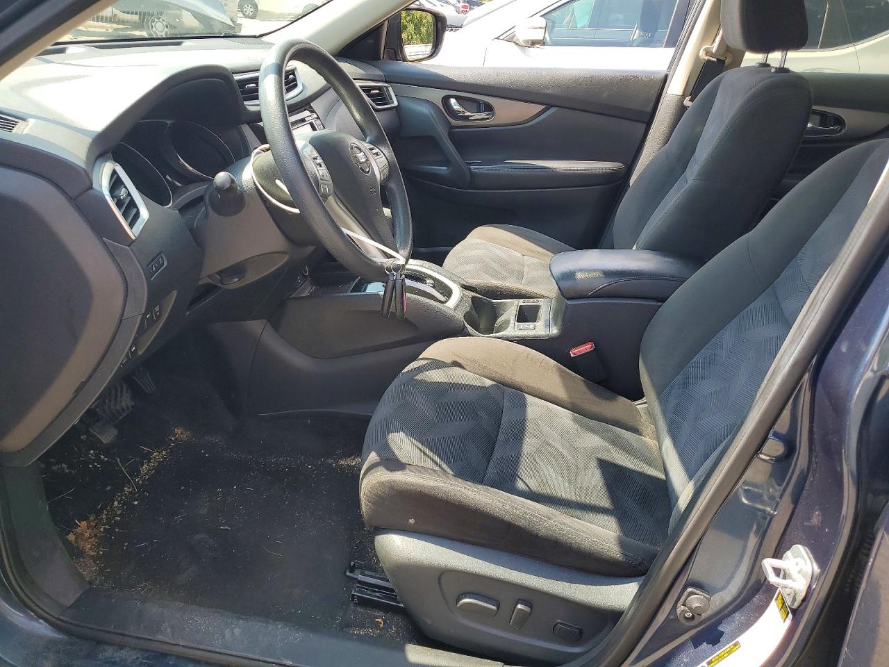 2015 Nissan Rogue Sv Blue vin: KNMAT2MV3FP577229
