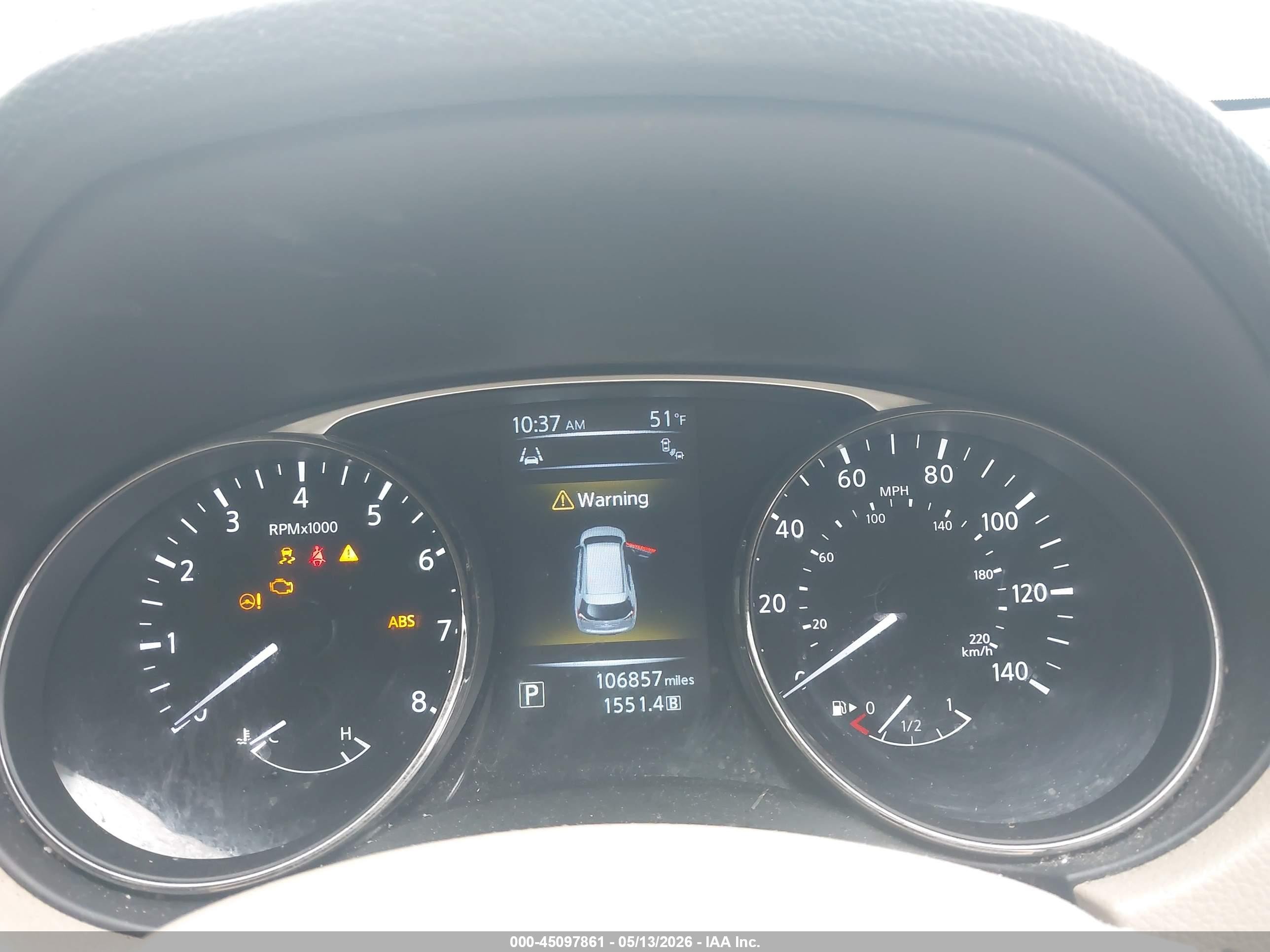 2015 Nissan Rogue Sv White vin: KNMAT2MV3FP590708
