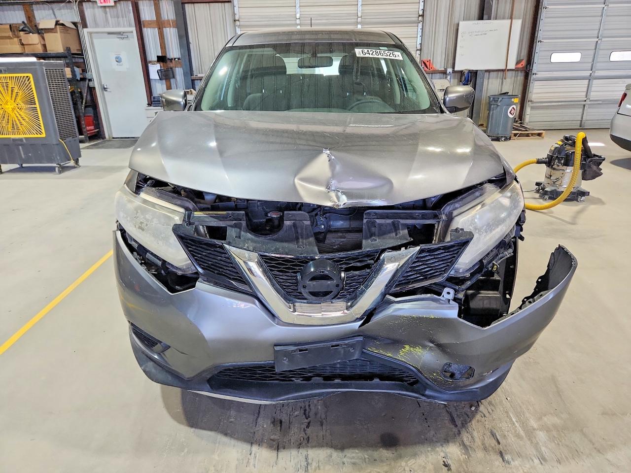 2016 Nissan Rogue S Gray vin: KNMAT2MV3GP660872