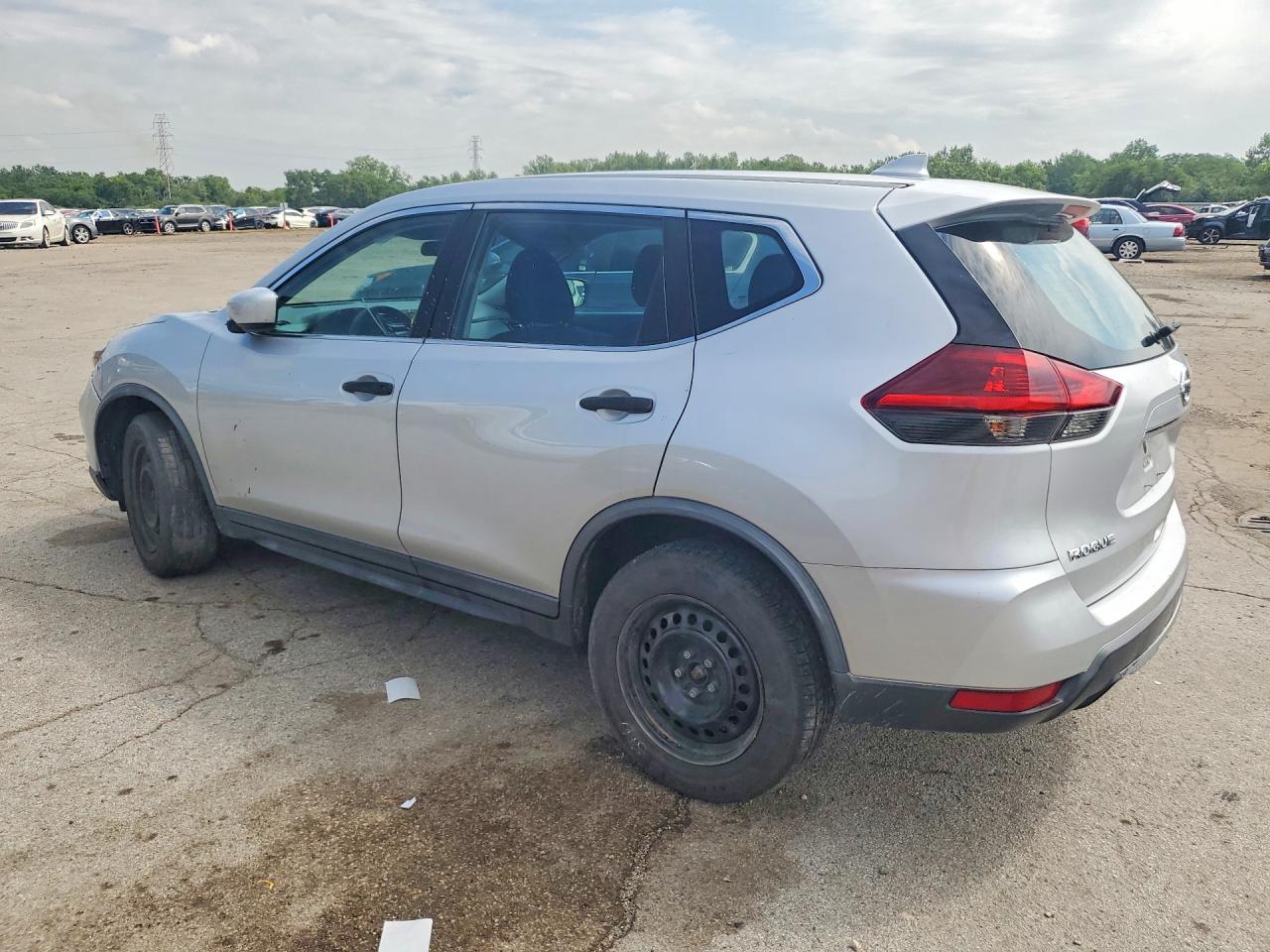 2018 Nissan Rogue S Silver vin: KNMAT2MV3JP547057