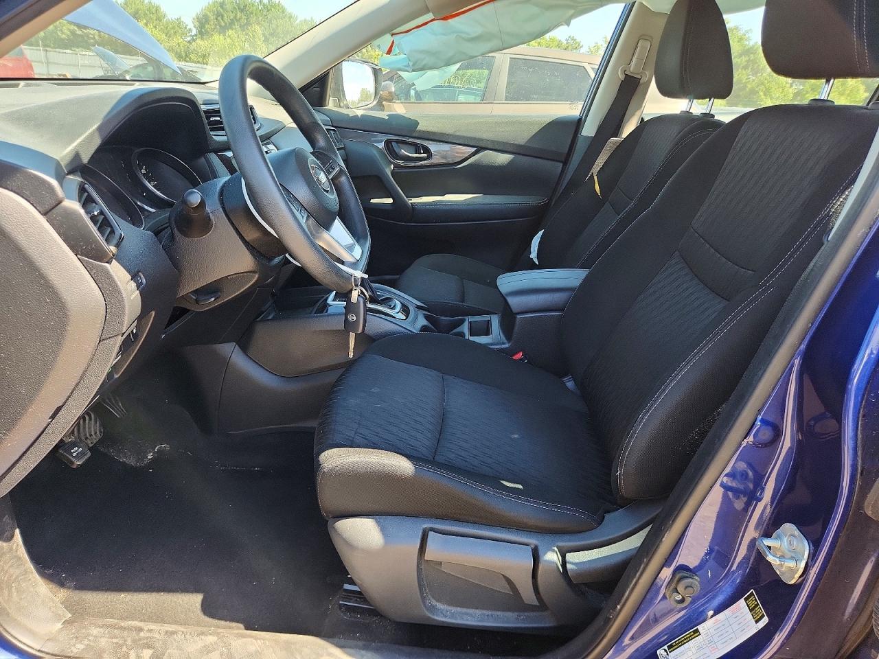 2019 Nissan Rogue S Blue vin: KNMAT2MV3KP536433