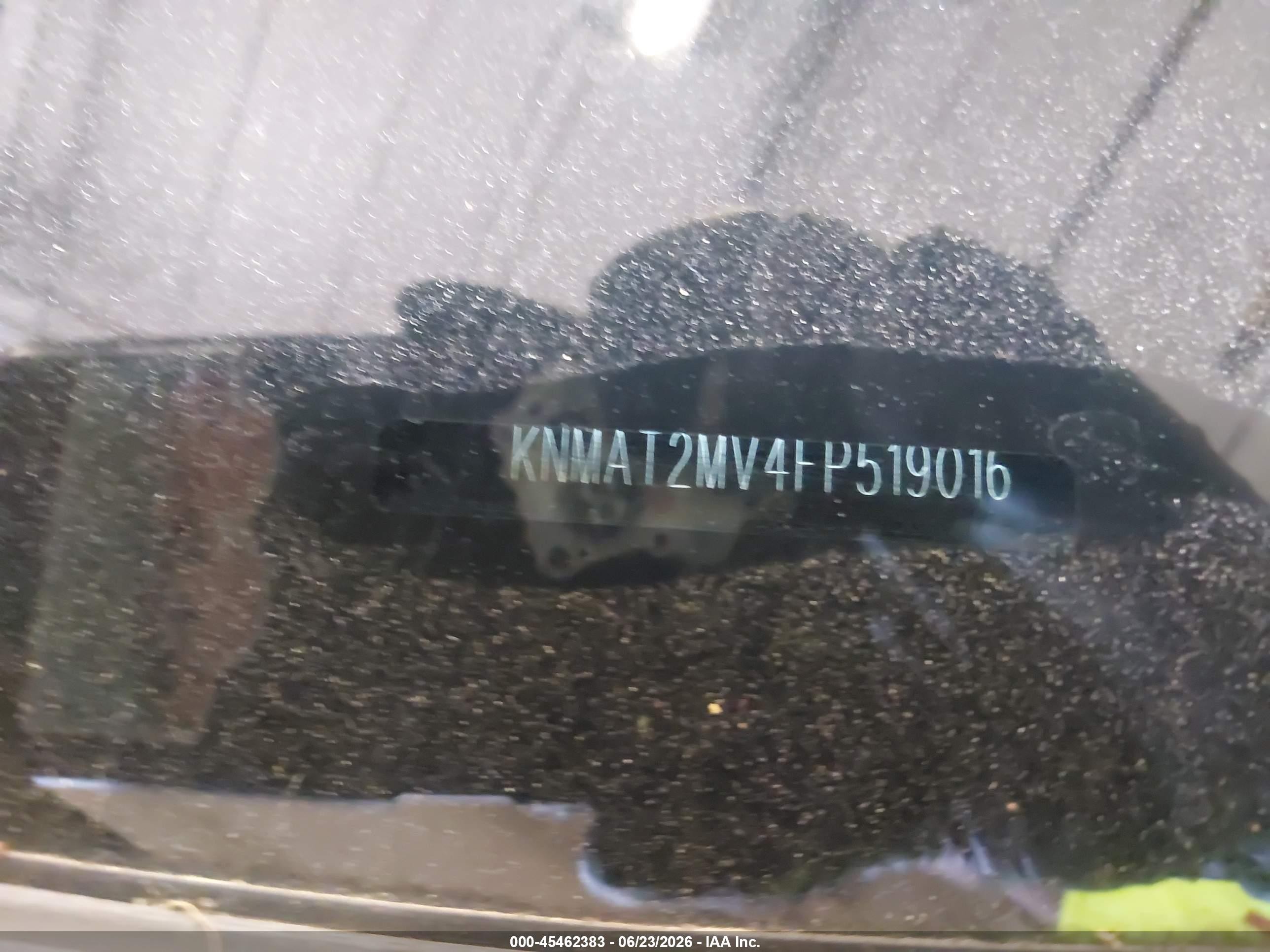 2015 Nissan Rogue Sv Black vin: KNMAT2MV4FP519016