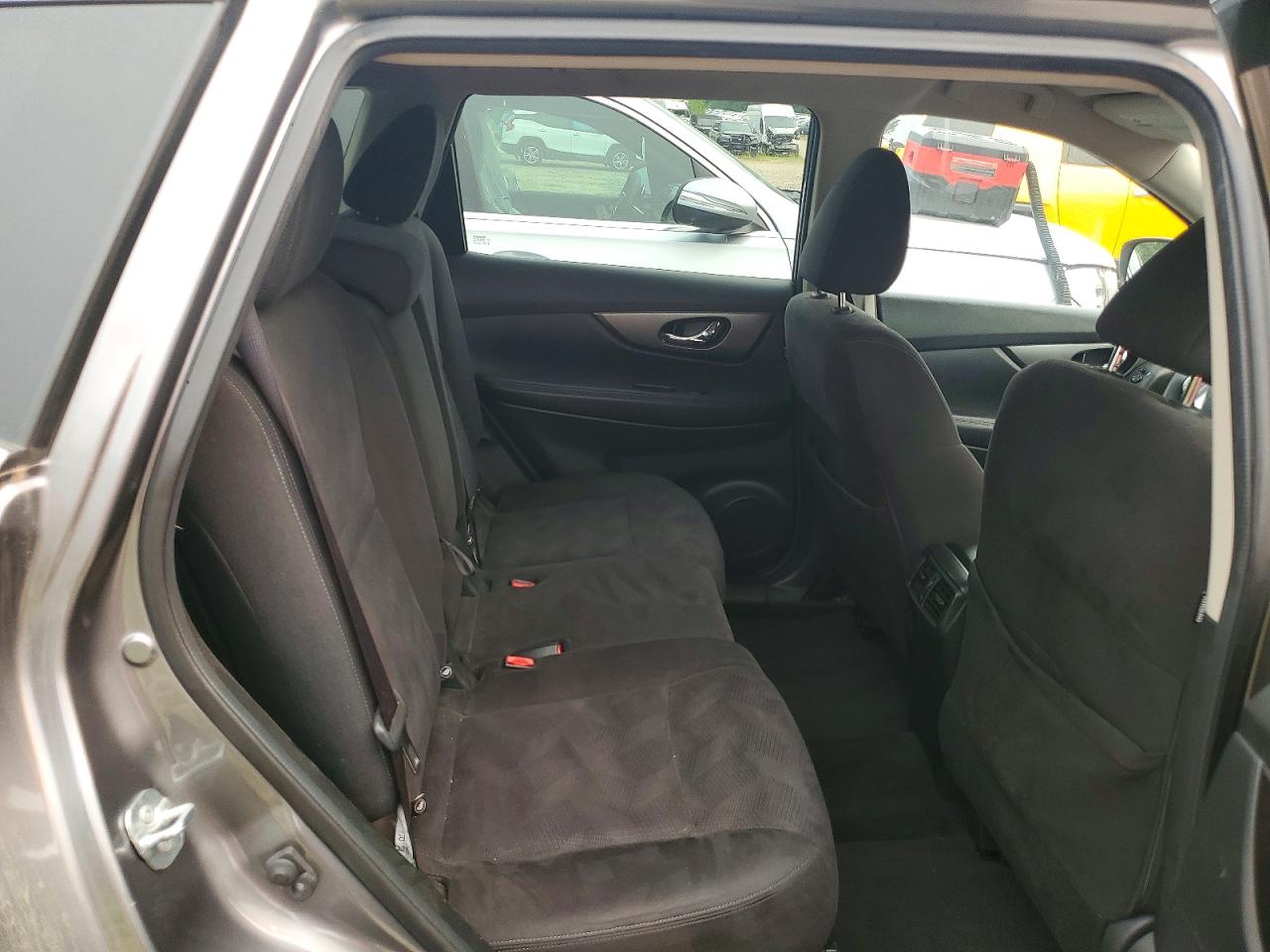 2015 Nissan Rogue Sv Gray vin: KNMAT2MV4FP542246
