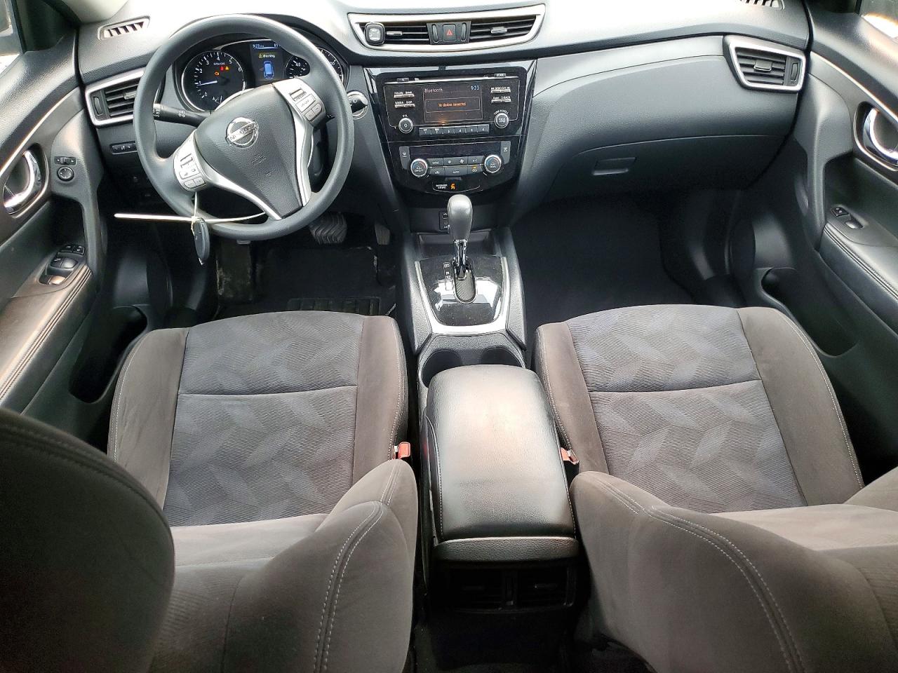2015 Nissan Rogue Sv Gray vin: KNMAT2MV4FP542246