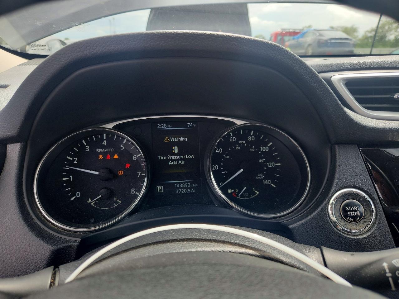 2015 Nissan Rogue Sv Черный vin: KNMAT2MV4FP546717