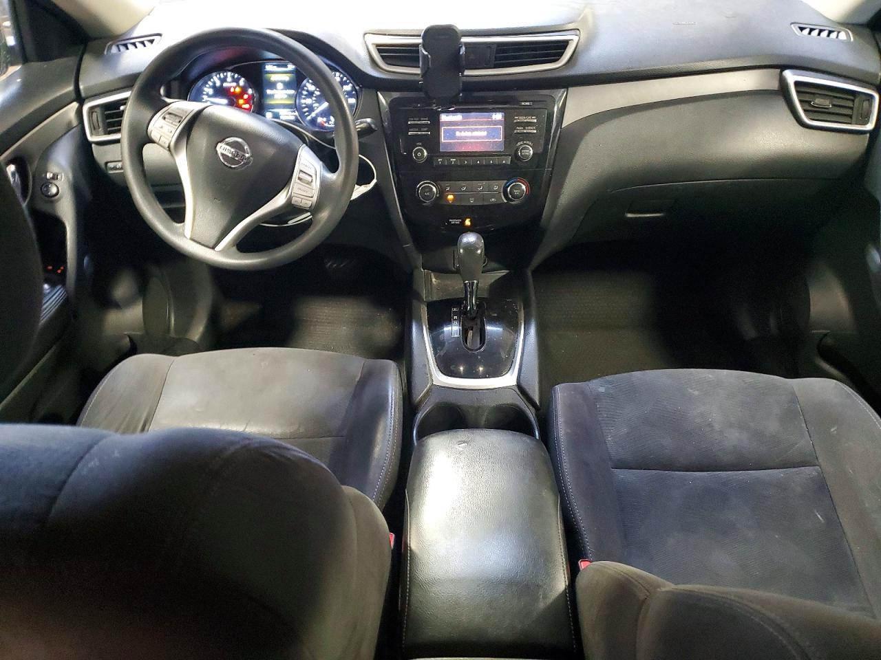 2015 Nissan Rogue S Красный vin: KNMAT2MV4FP583315