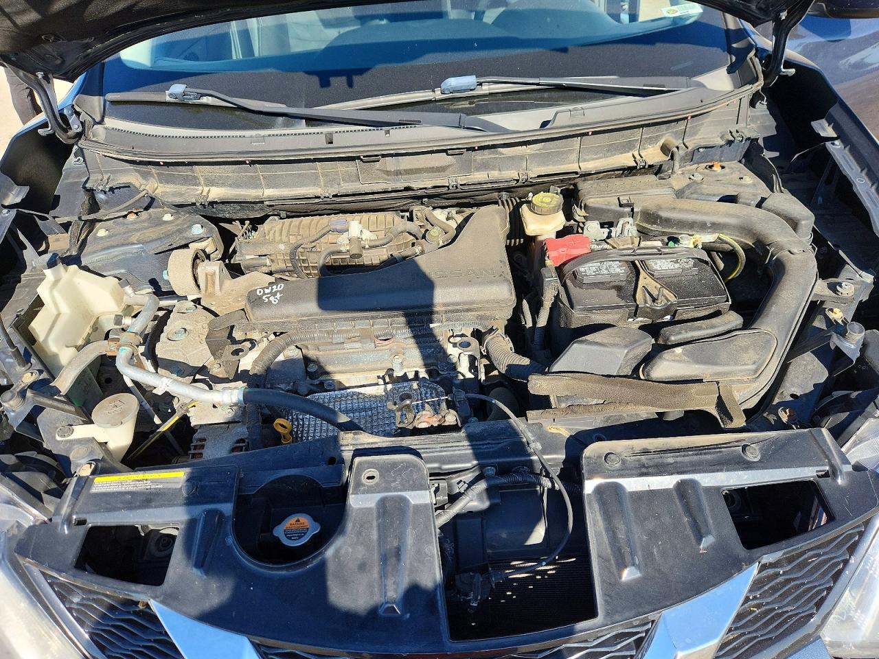 2016 Nissan Rogue S Blue vin: KNMAT2MV4GP662839