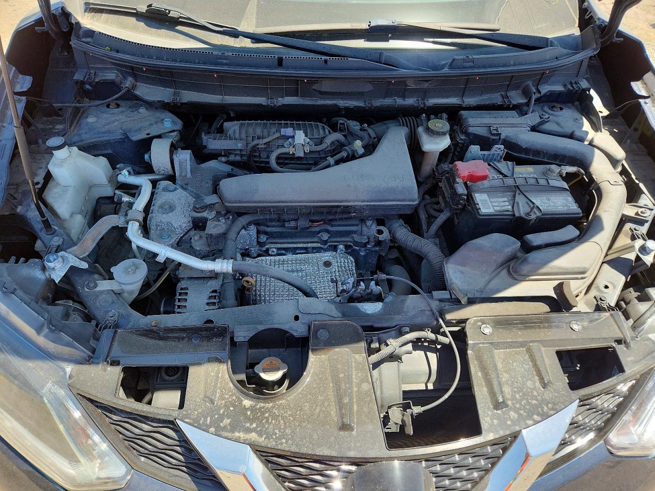 2016 Nissan Rogue Sv Blue vin: KNMAT2MV4GP700134