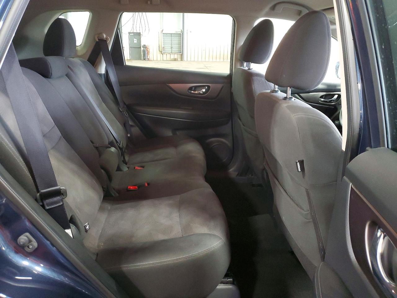 2016 Nissan Rogue Sv Blue vin: KNMAT2MV4GP700134