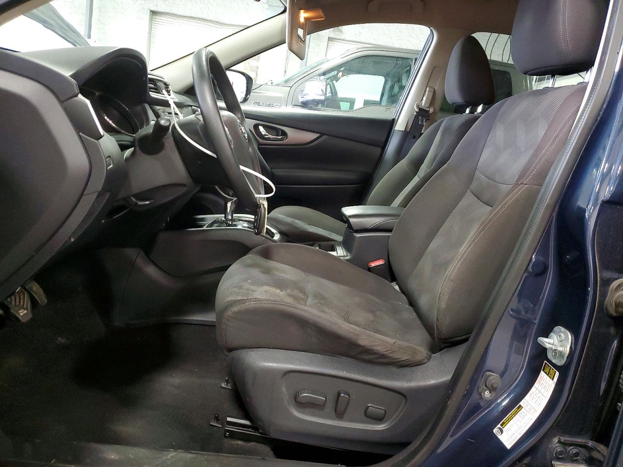 2016 Nissan Rogue Sv Blue vin: KNMAT2MV4GP700134
