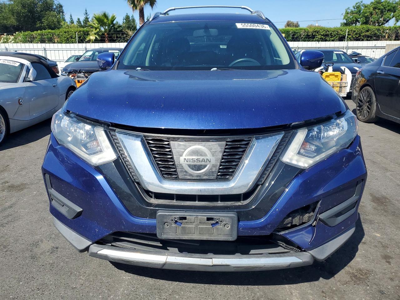2017 Nissan Rogue S Blue vin: KNMAT2MV4HP585097