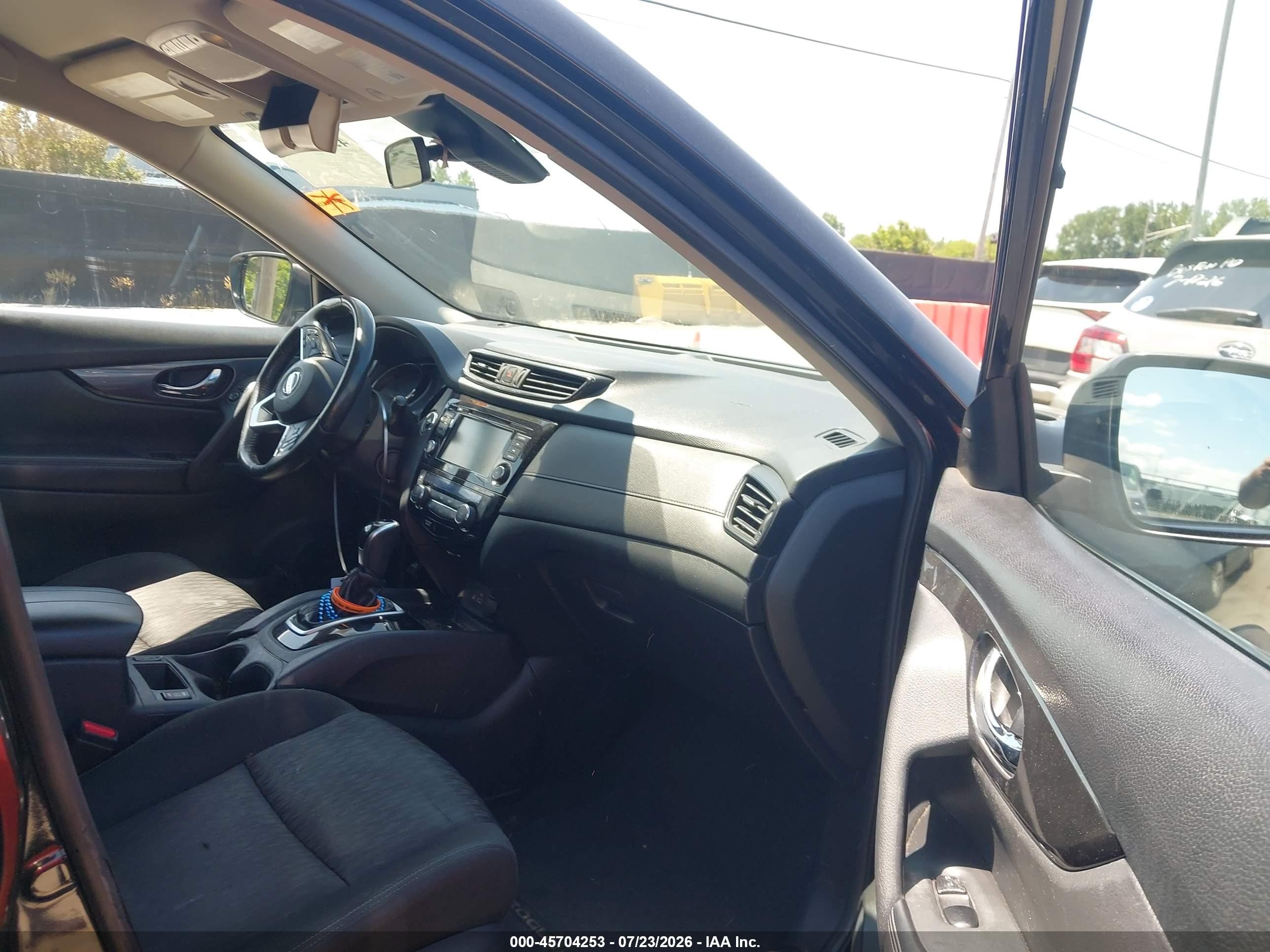 2020 Nissan Rogue Sv Intelligent Awd Black vin: KNMAT2MV4LP502308
