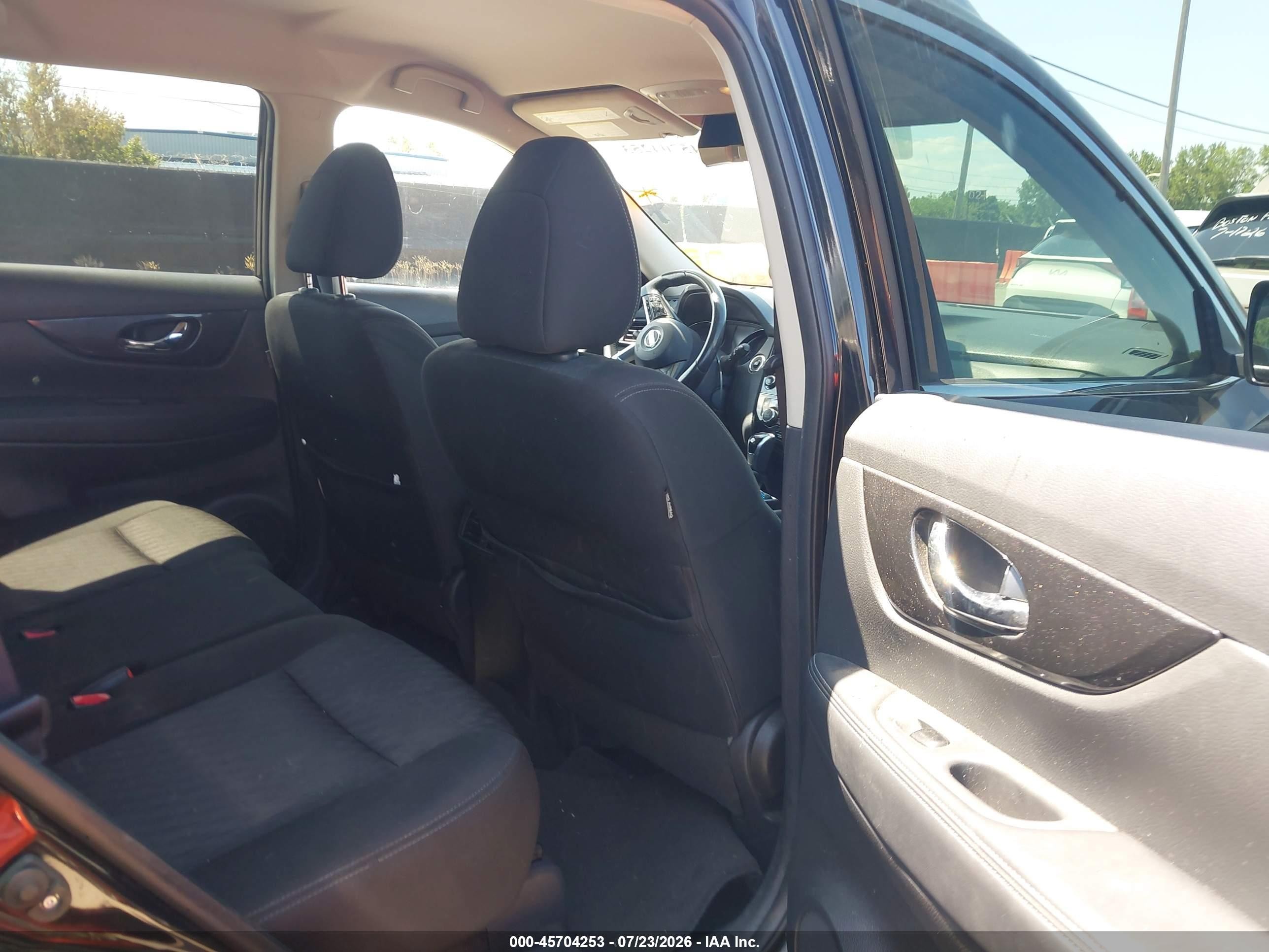 2020 Nissan Rogue Sv Intelligent Awd Black vin: KNMAT2MV4LP502308