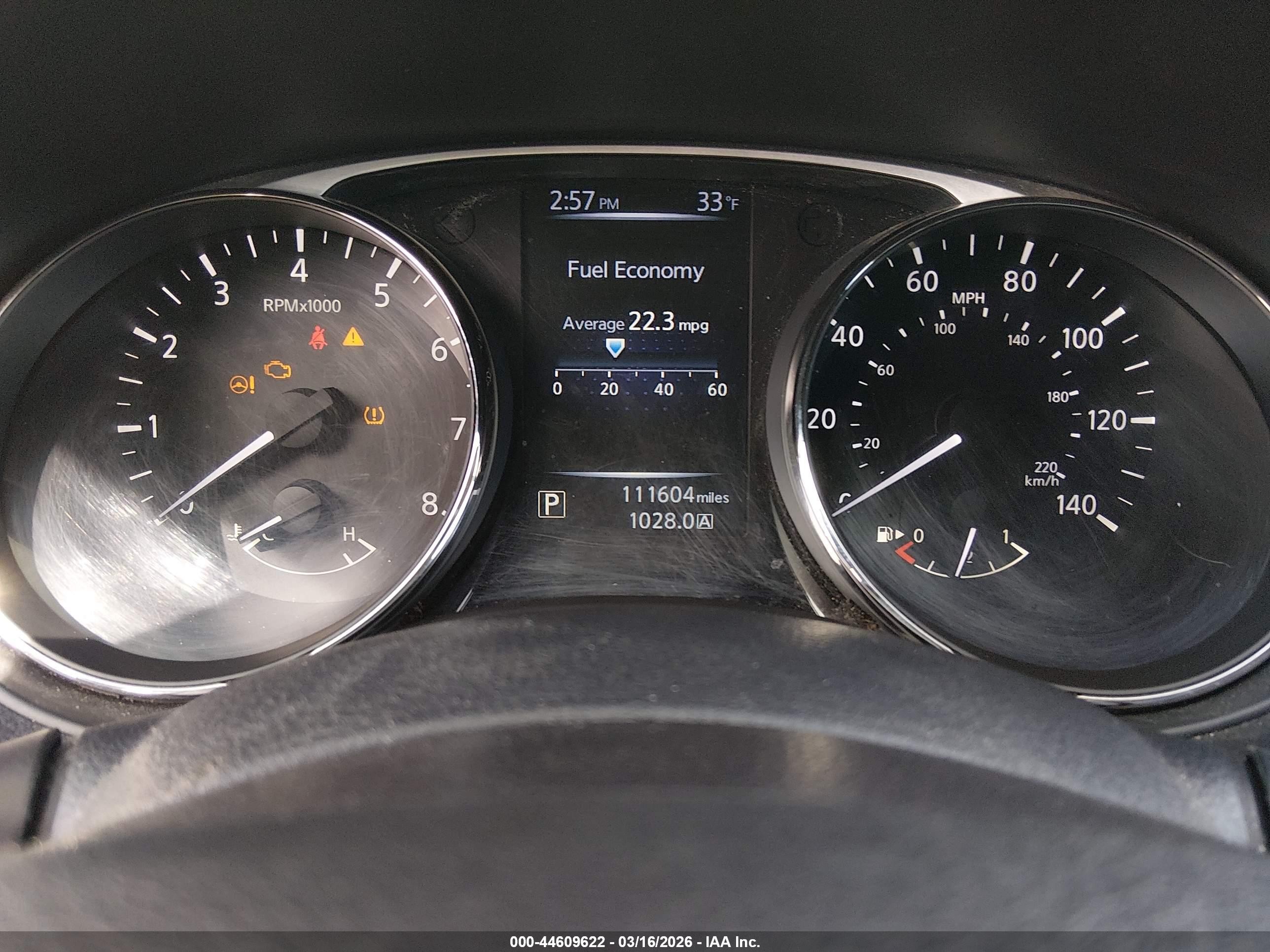 2015 Nissan Rogue Sv Brown vin: KNMAT2MV5FP514780