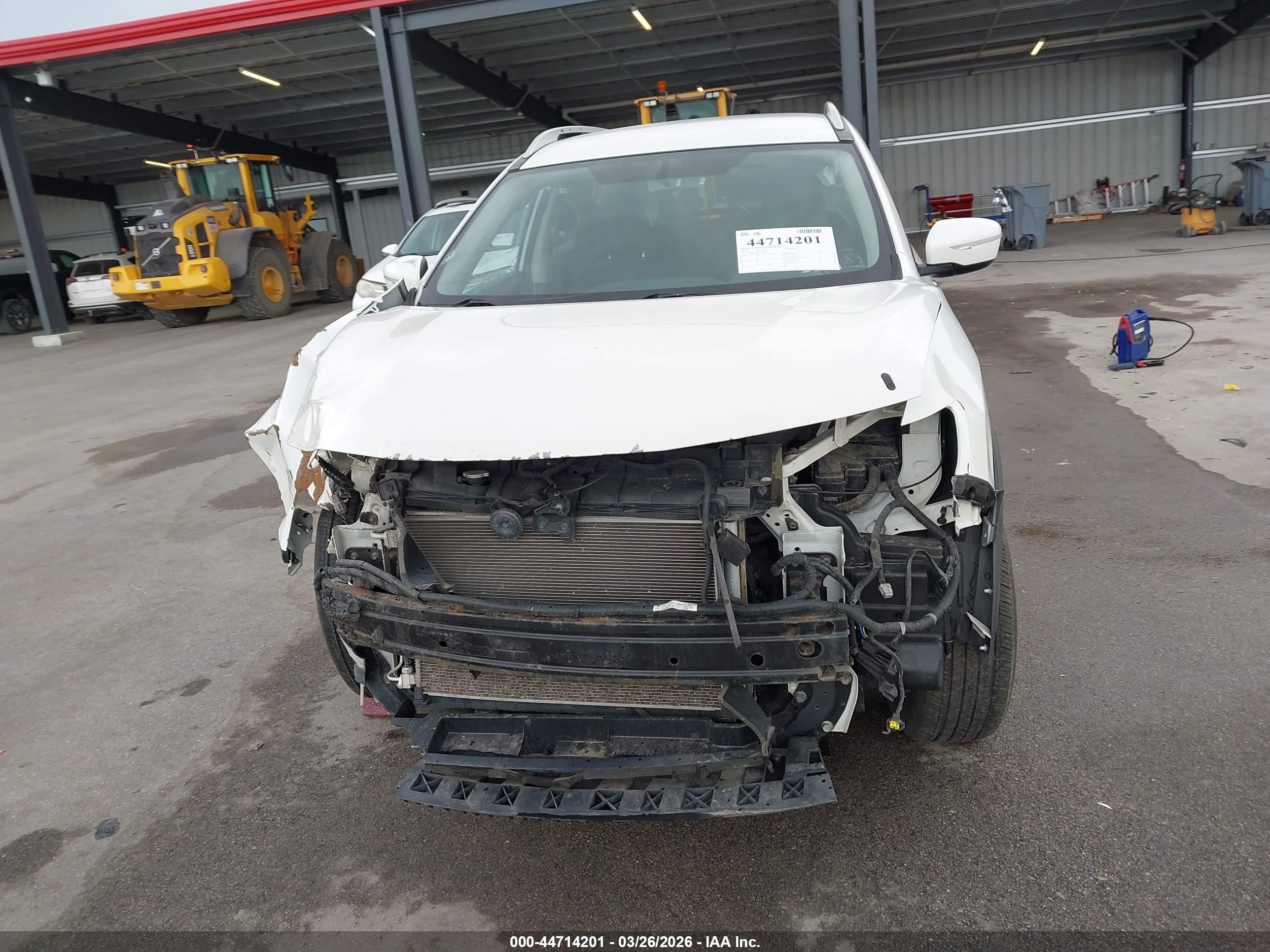2015 Nissan Rogue Sv White vin: KNMAT2MV5FP520837