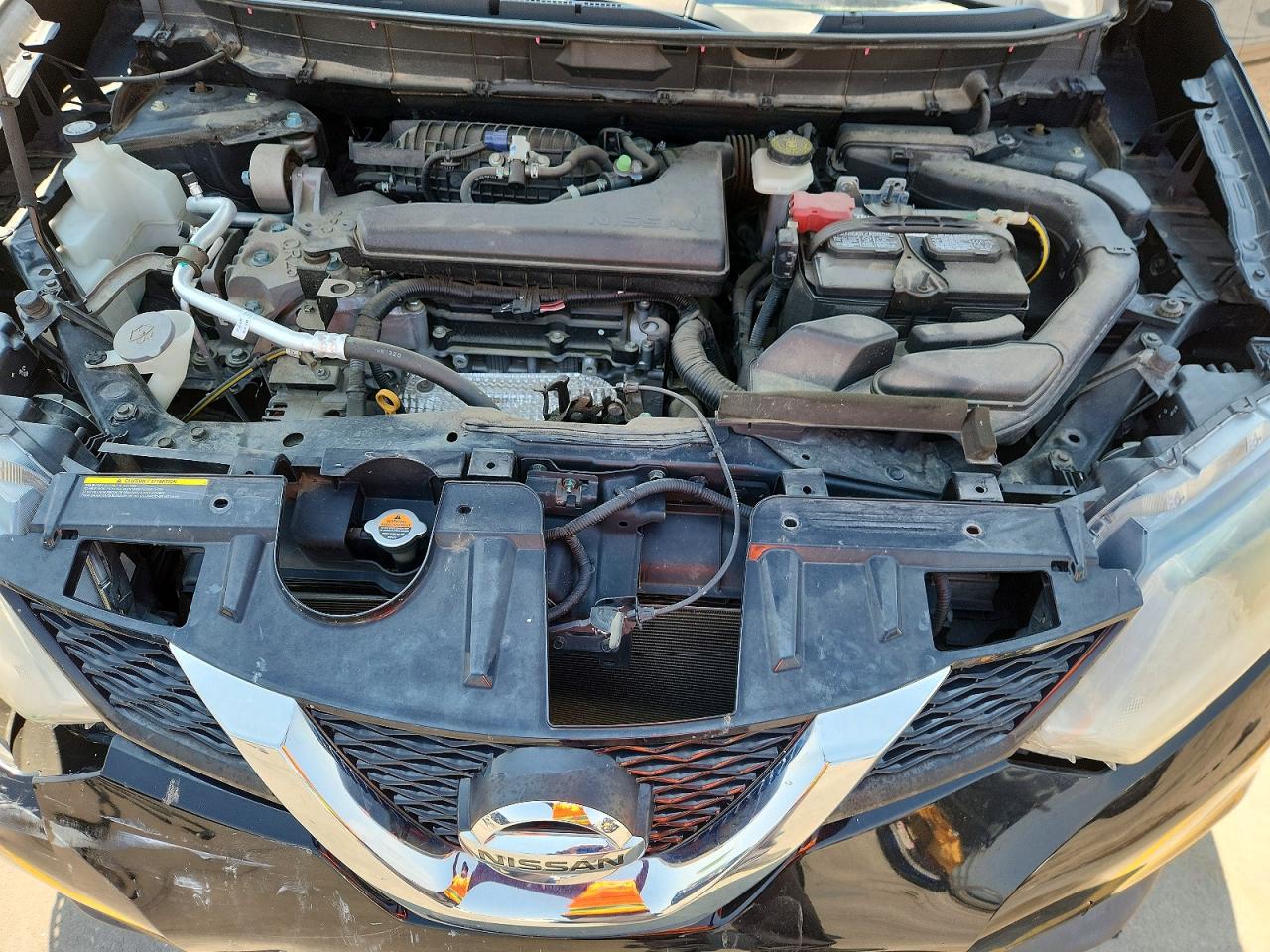 2015 Nissan Rogue Sv Черный vin: KNMAT2MV5FP569388
