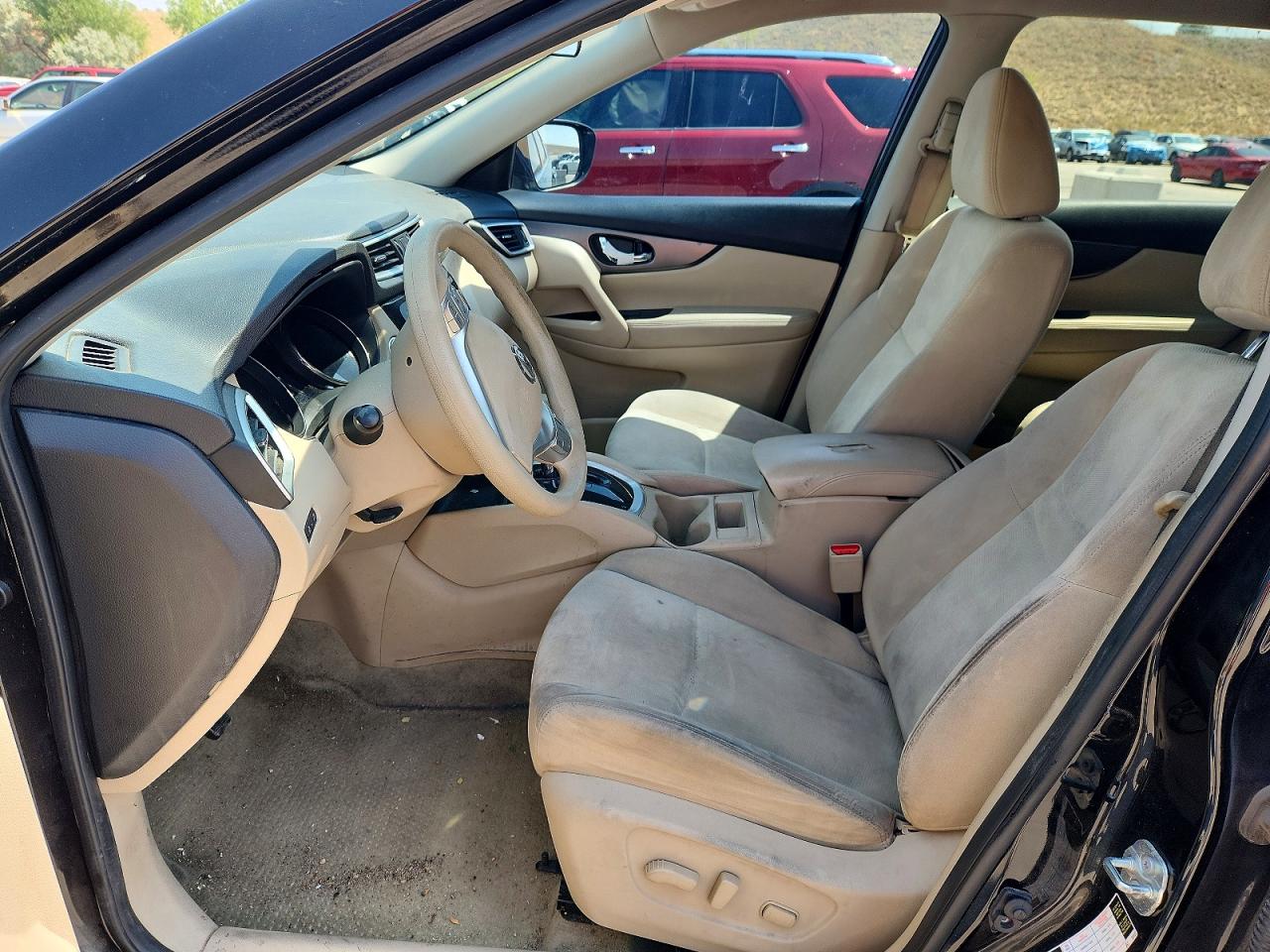 2015 Nissan Rogue Sv Черный vin: KNMAT2MV5FP569388