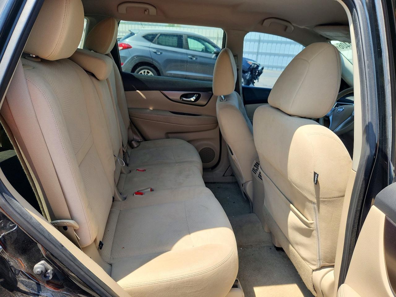 2015 Nissan Rogue Sv Черный vin: KNMAT2MV5FP569388