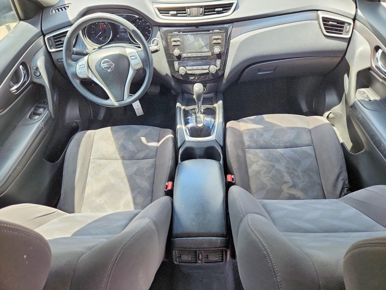 2016 Nissan Rogue Sv Серый vin: KNMAT2MV5GP677317