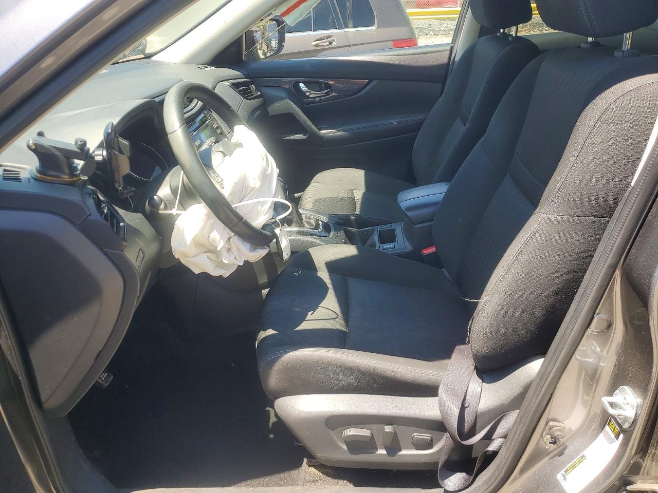 2017 Nissan Rogue Sv Gray vin: KNMAT2MV5HP507105