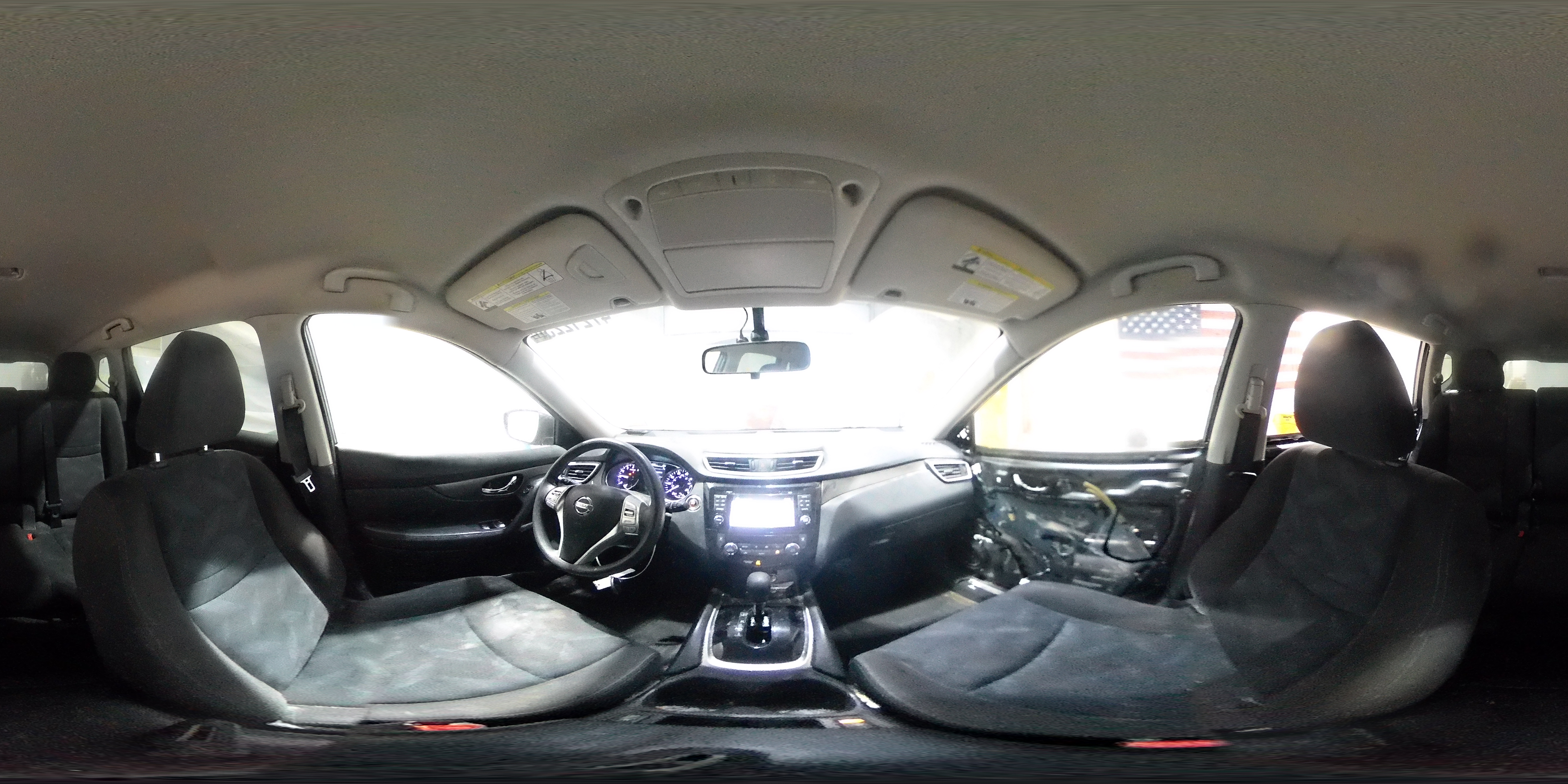 2015 Nissan Rogue Sv Gray vin: KNMAT2MV6FP519731