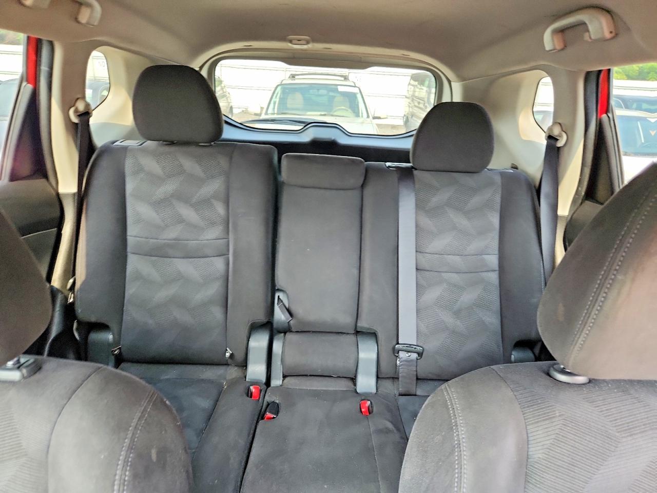 2015 Nissan Rogue Sv Red vin: KNMAT2MV6FP538182