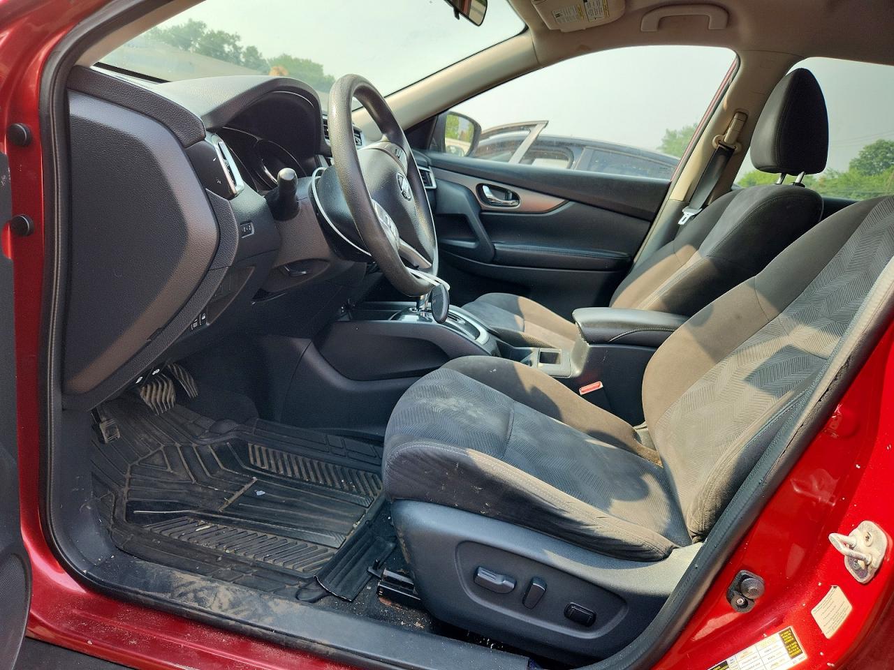 2015 Nissan Rogue Sv Red vin: KNMAT2MV6FP538182