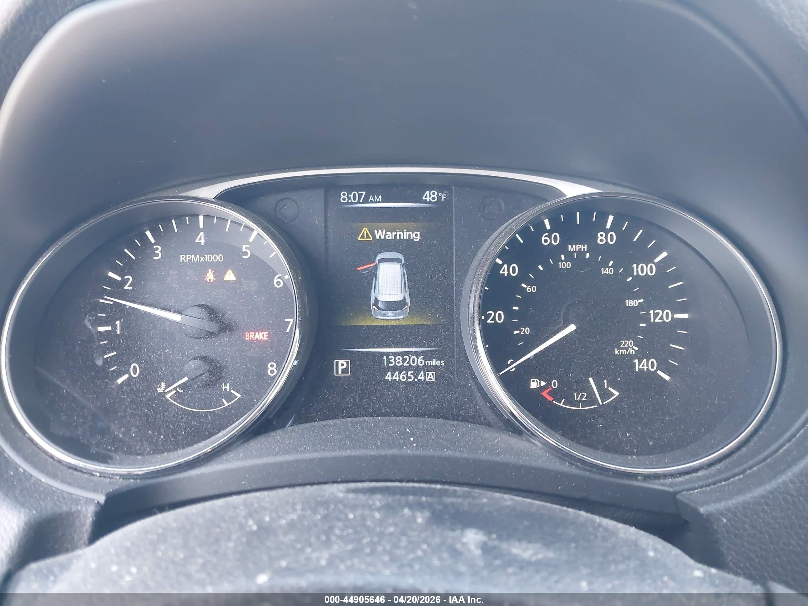 2015 Nissan Rogue Sv Серый vin: KNMAT2MV6FP546038