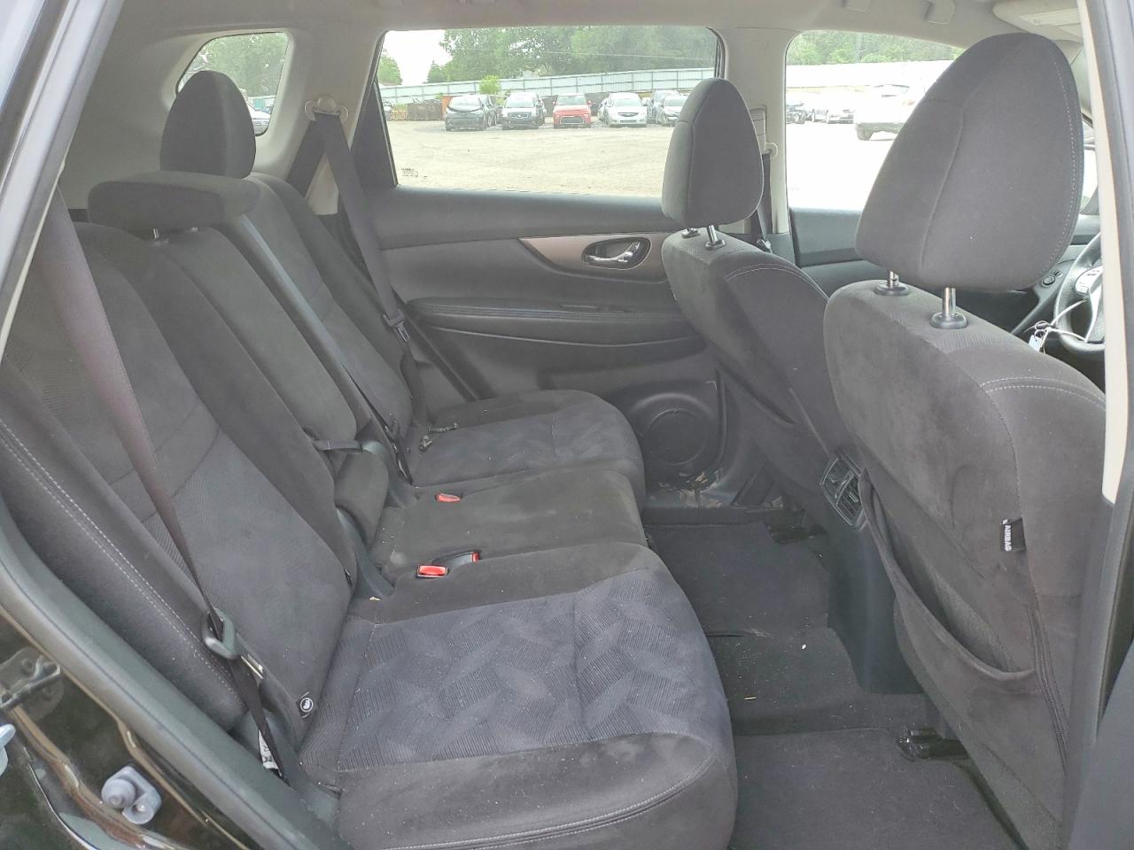 2015 Nissan Rogue Sv Black vin: KNMAT2MV6FP546461