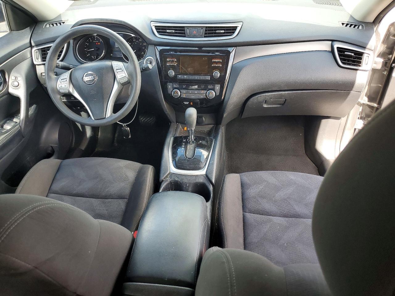 2015 Nissan Rogue Sv Gray vin: KNMAT2MV6FP569271