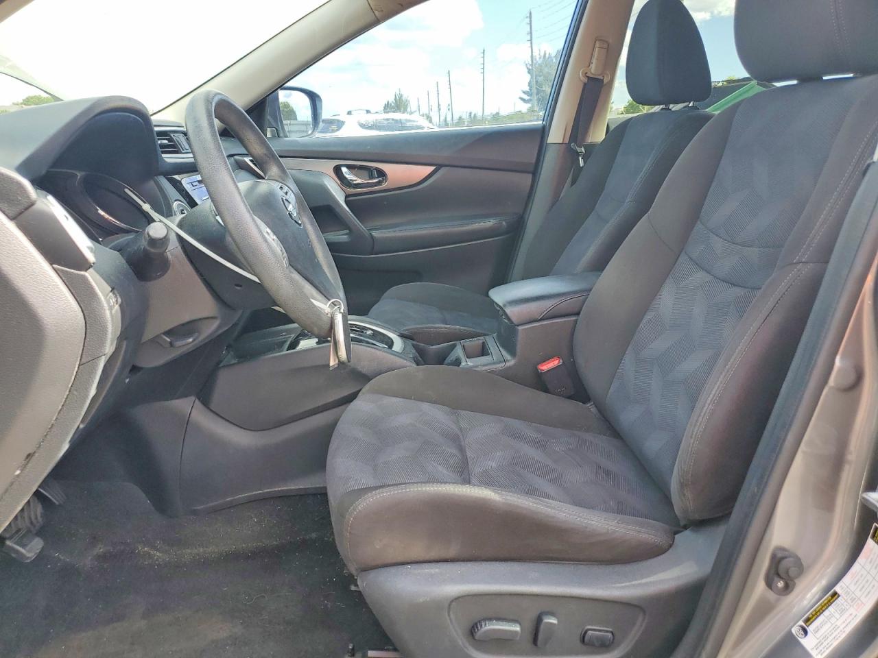 2015 Nissan Rogue Sv Gray vin: KNMAT2MV6FP569271