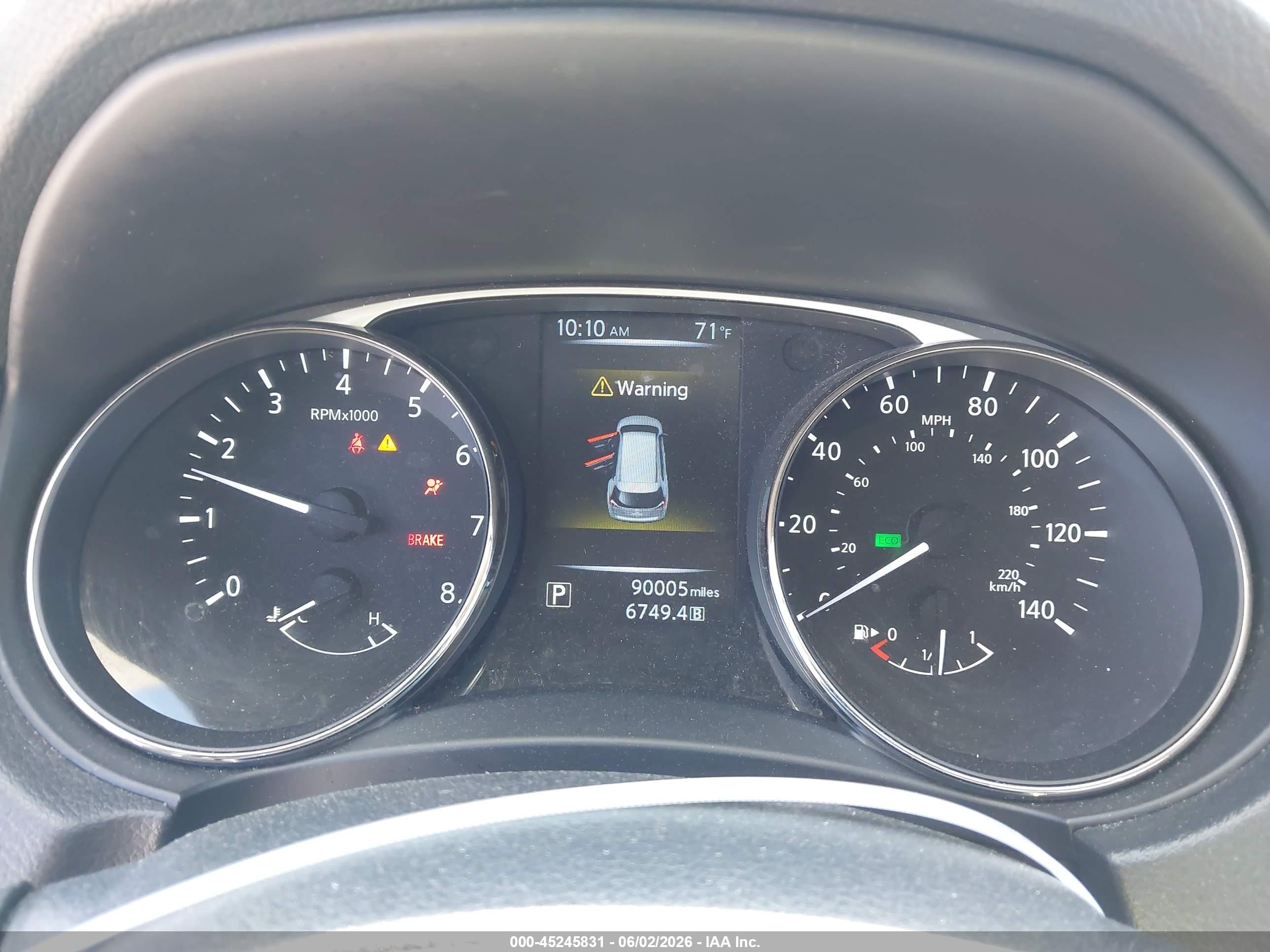 2015 Nissan Rogue S Черный vin: KNMAT2MV6FP588712