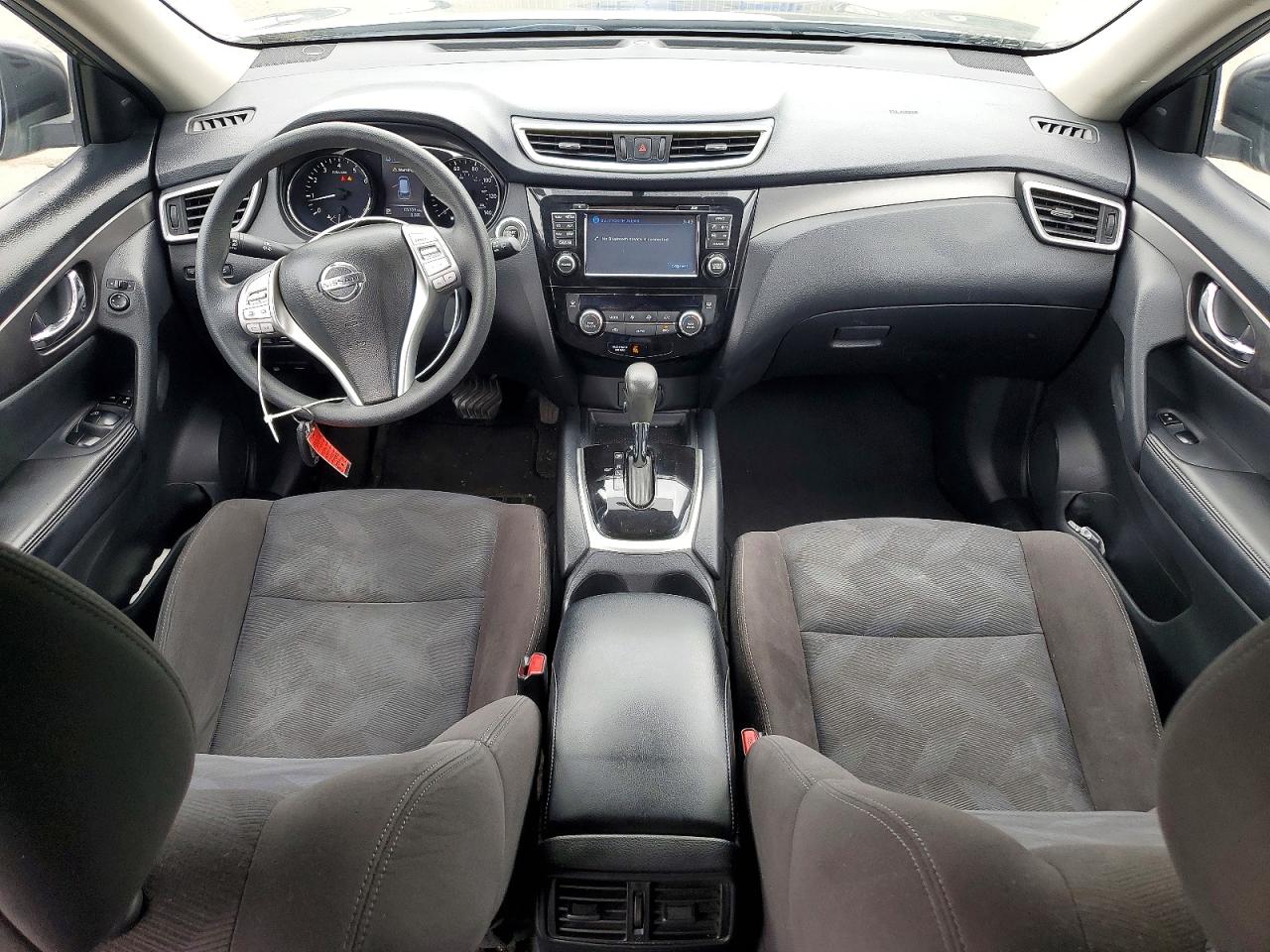 2015 Nissan Rogue Sv Gray vin: KNMAT2MV6FP591769