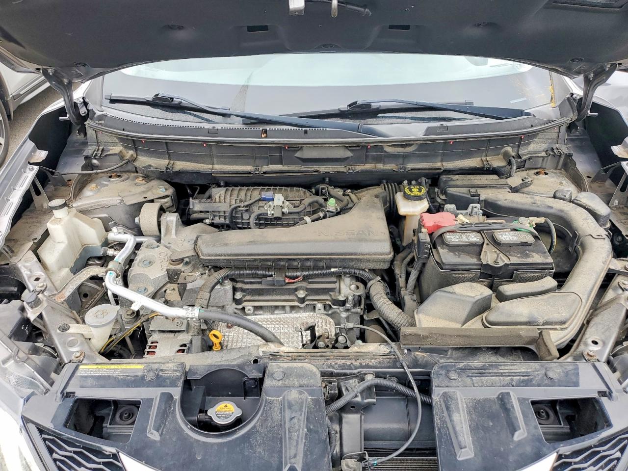 2015 Nissan Rogue Sv Gray vin: KNMAT2MV6FP591769