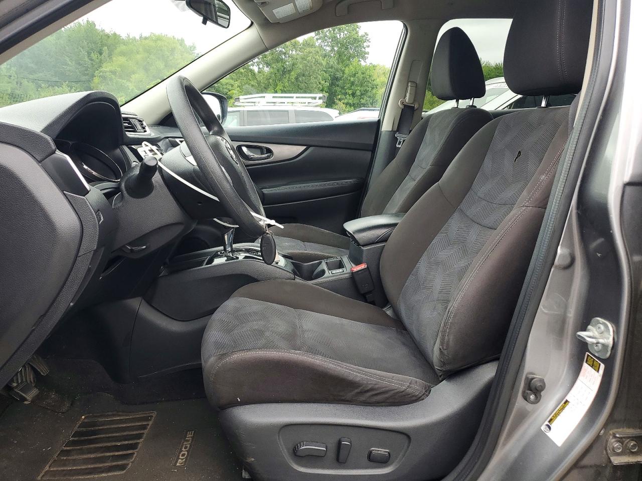 2015 Nissan Rogue Sv Gray vin: KNMAT2MV6FP591769