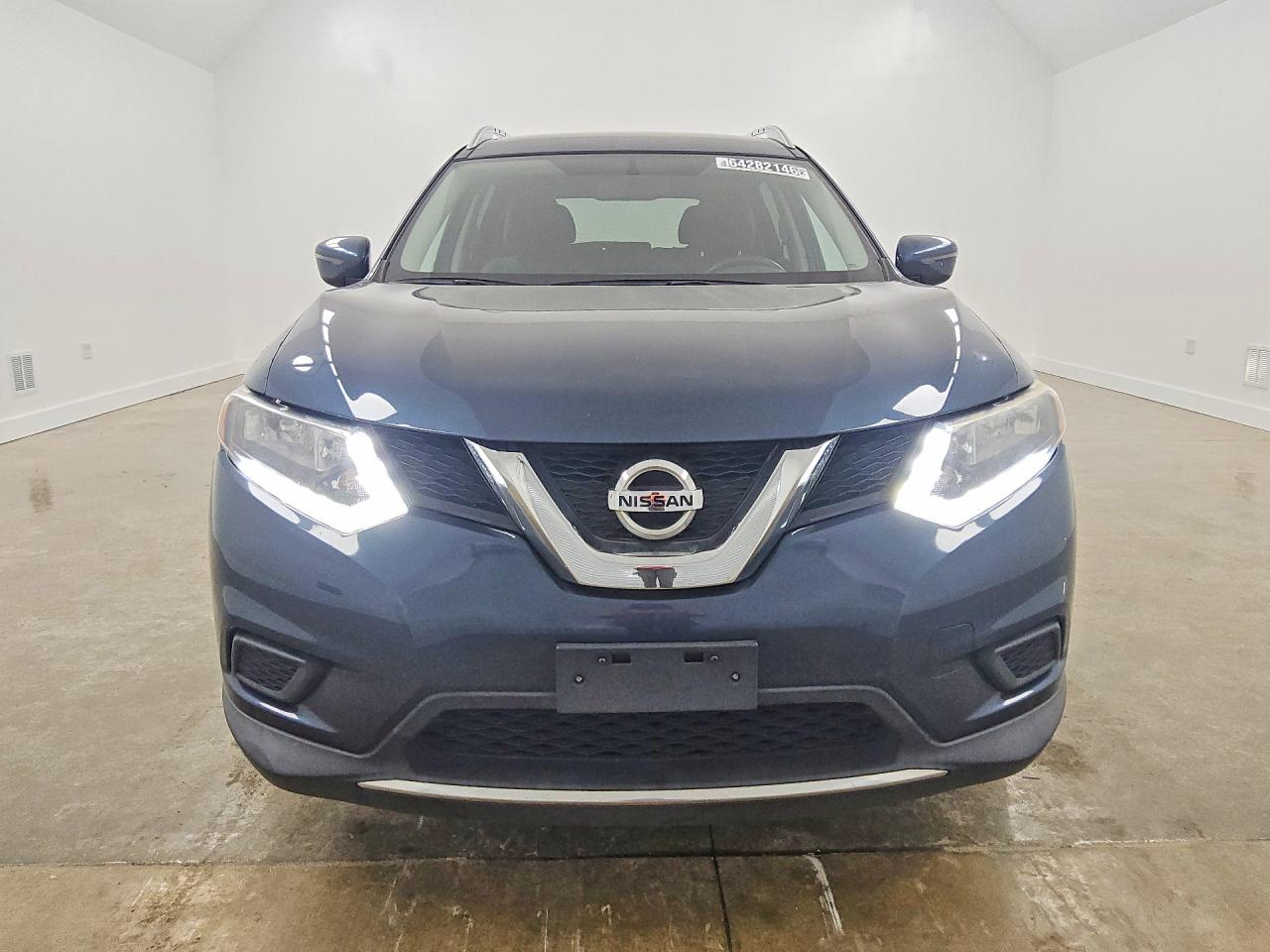 2016 Nissan Rogue Sv Blue vin: KNMAT2MV6GP644732