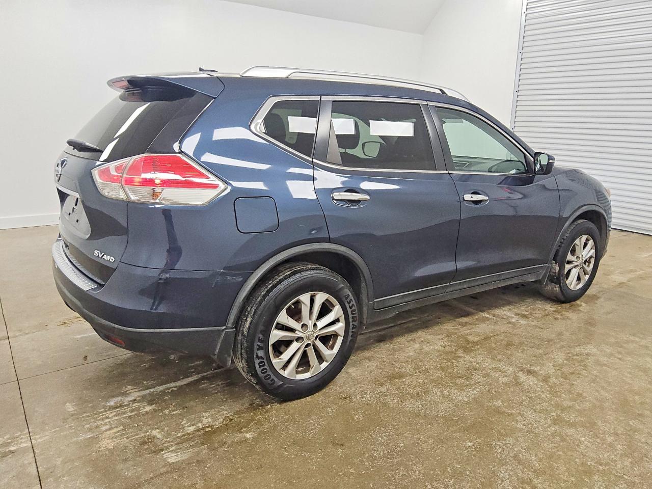 2016 Nissan Rogue Sv Blue vin: KNMAT2MV6GP644732