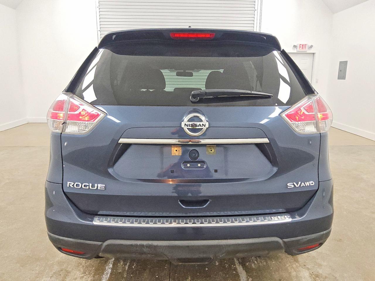 2016 Nissan Rogue Sv Blue vin: KNMAT2MV6GP644732