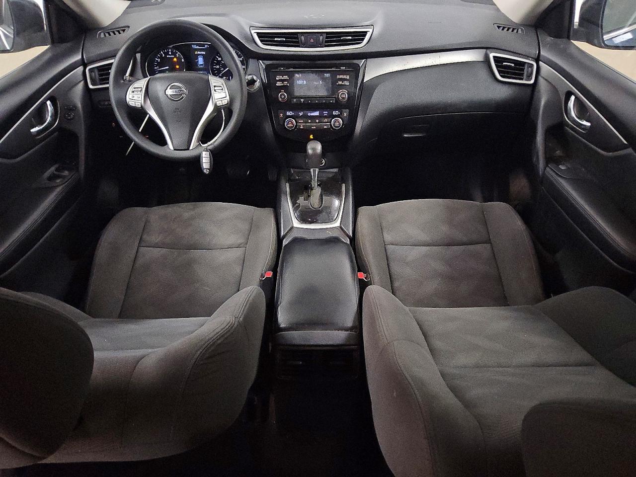 2016 Nissan Rogue Sv Blue vin: KNMAT2MV6GP644732