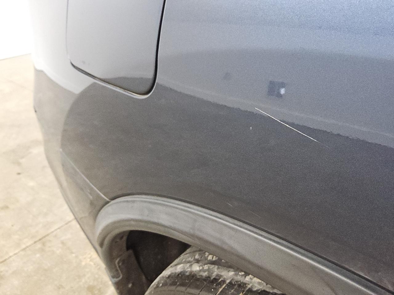 2016 Nissan Rogue Sv Blue vin: KNMAT2MV6GP644732 Damage: Right Qtr Panel, Heavy Scratch, 7 To 8 Inches
