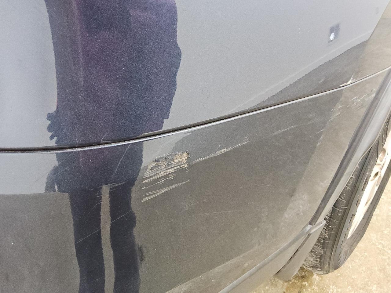 2016 Nissan Rogue Sv Blue vin: KNMAT2MV6GP644732 Damage: Rear Bumper, Scraped, 6 To 7 Inches